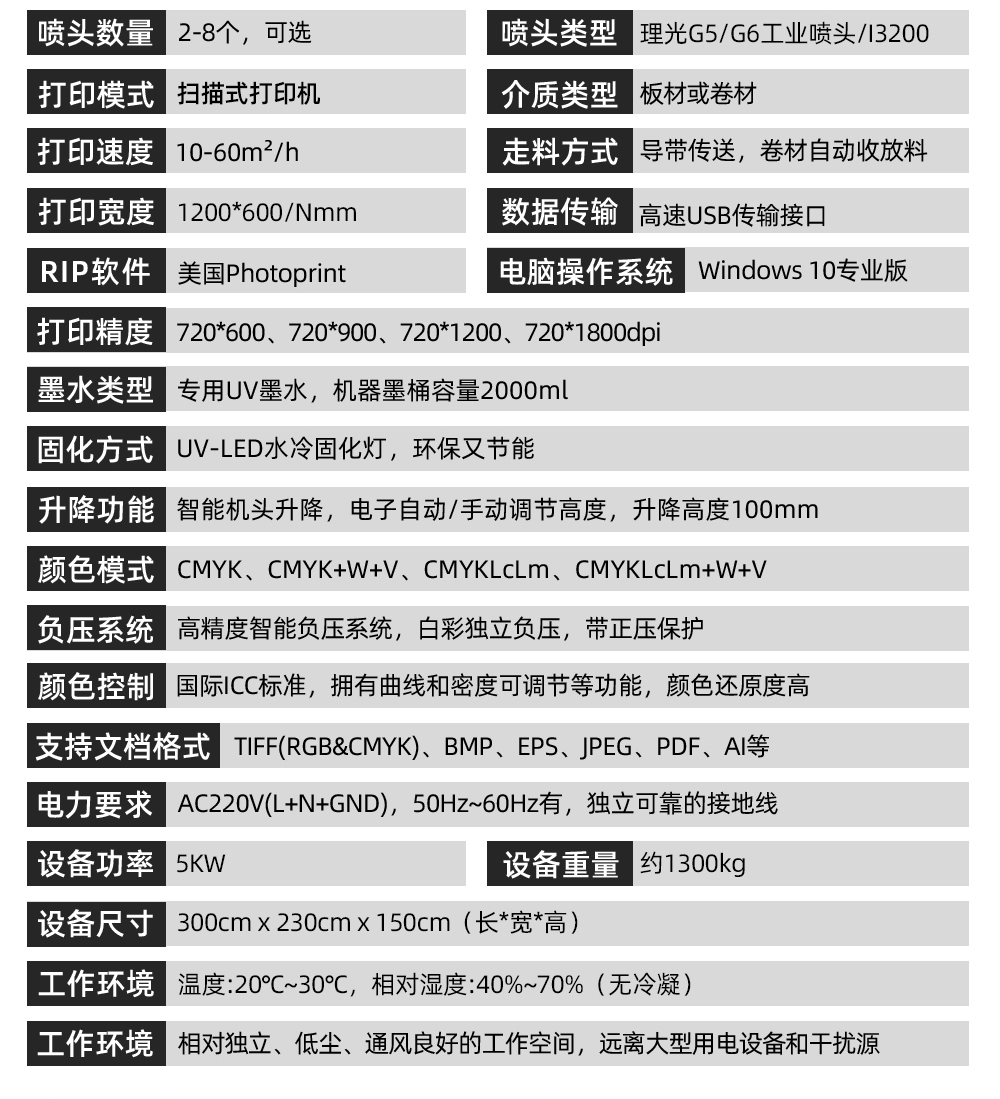 1200卷材打印機(jī)參數(shù)